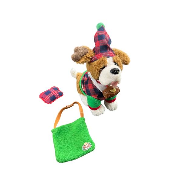 Elf on a Shelf- Elf Pets- A Saint Bernard Tradition- Dog- preowned with outfit - Picture 1 of 8